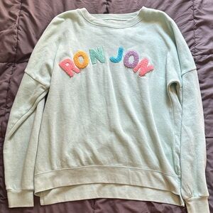 Ron Jon Women's Multicolor Lettered Sweater